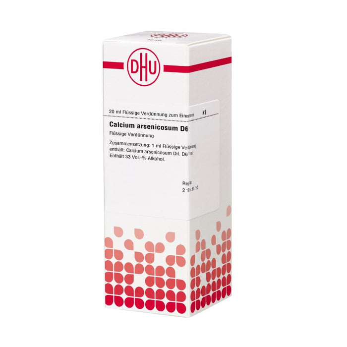 Calcium arsenicosum D6 DHU Dilution, 20 ml Lösung