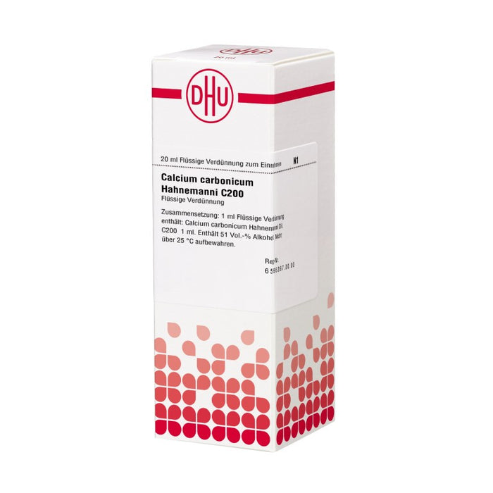 DHU Calcium carbonicum Hahnemanni C200 Dilution, 20 ml Lösung