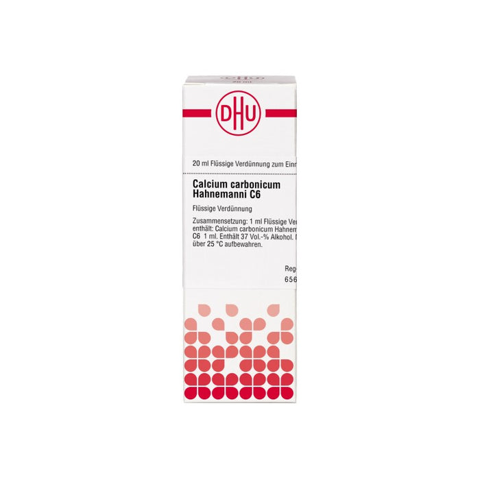 Calcium carbonicum C6 DHU Dilution Hahnemanni, 20 ml Lösung