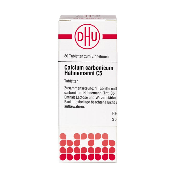 DHU Calcium carbonicum Hahnemanni C5 Tabletten, 80 pcs. Tablets