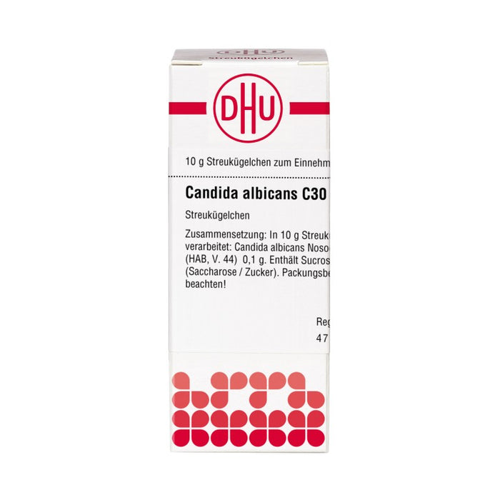DHU Candida albicans C30 Streukügelchen, 10 g Globuli