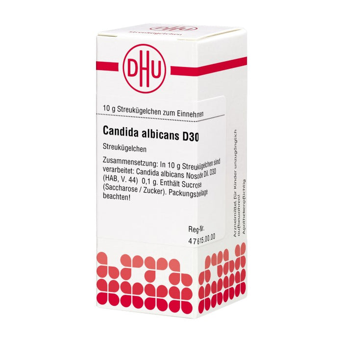 DHU Candida albicans D30 Streukügelchen, 10 g Globules