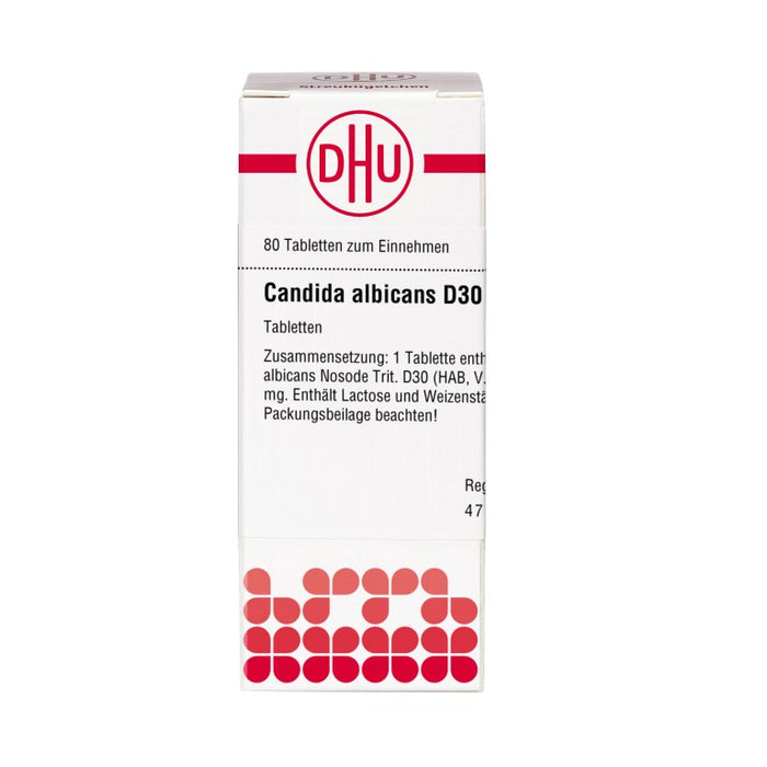 DHU Candida albicans D30 Tabletten, 80 pc Tablettes