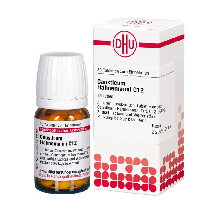 DHU Causticum Hahnemanni C12 Tabletten, 80 St. Tabletten