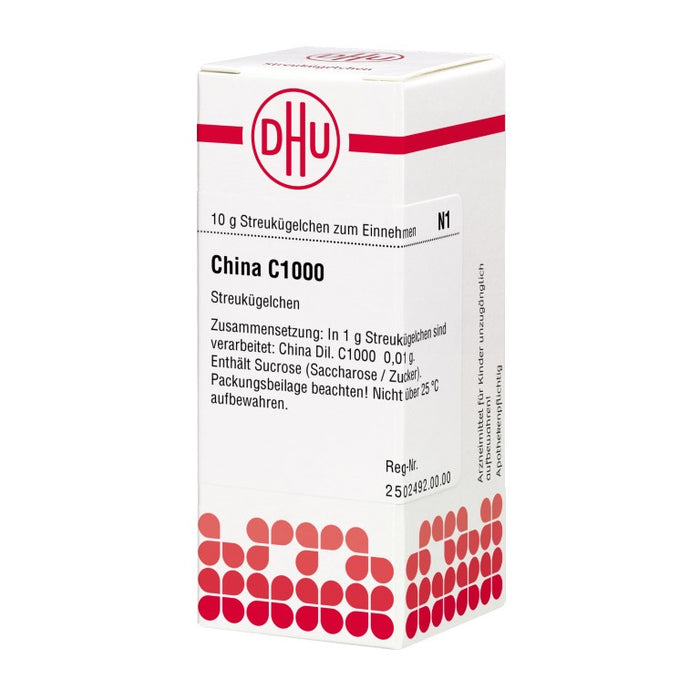 DHU China C1000 Streukügelchen, 10 g Globuli