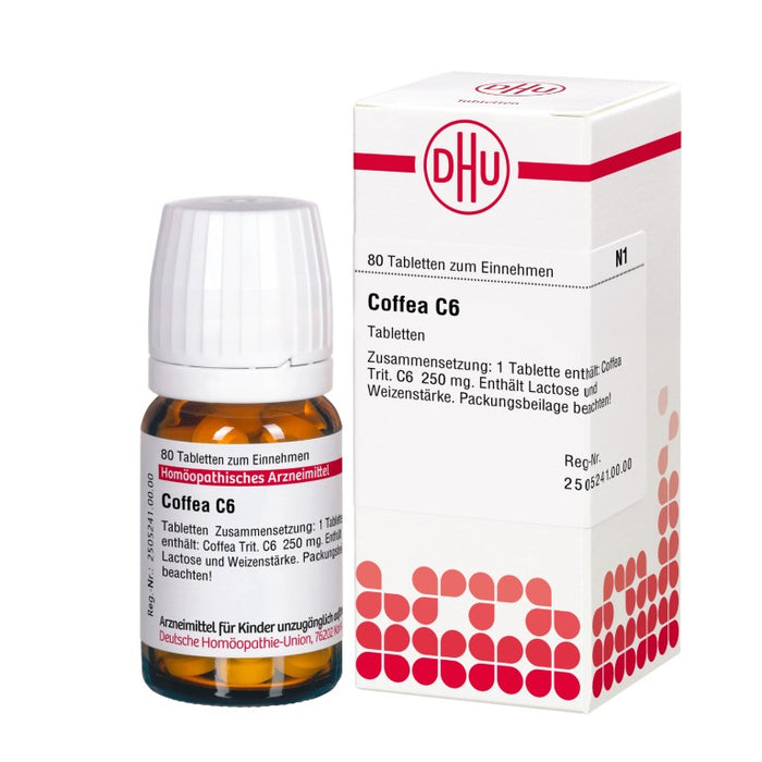 DHU Coffea C6 Tabletten, 80 St. Tabletten