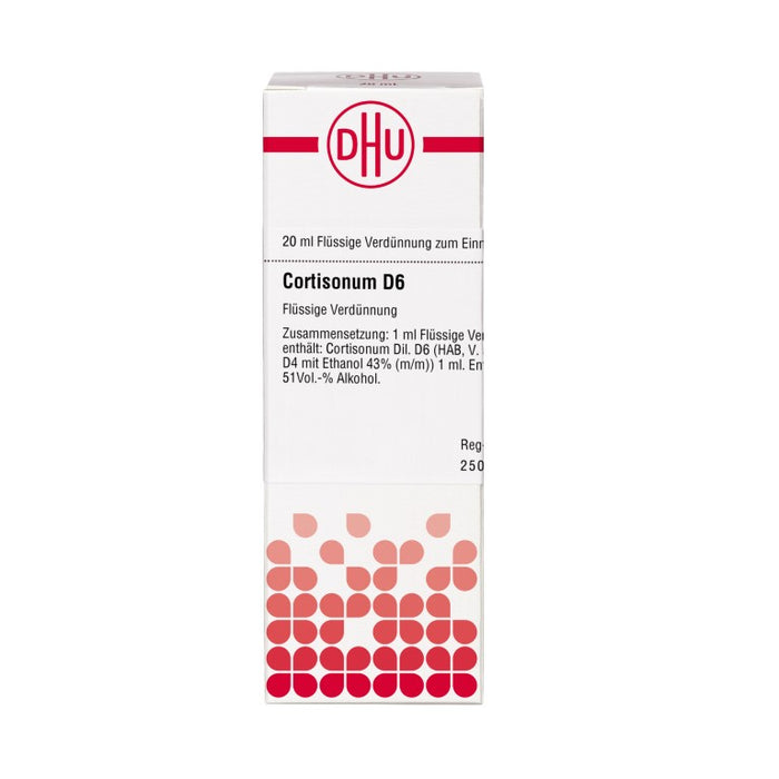 Cortisonum D6 DHU Dilution, 20 ml Lösung