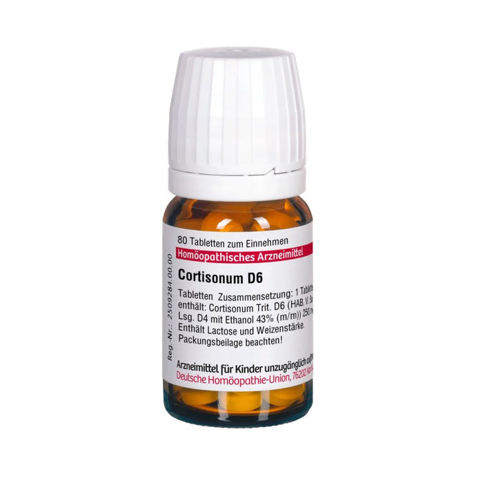 Cortisonum D6 DHU Tabletten, 80 St. Tabletten