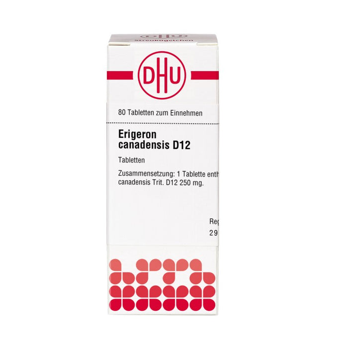 DHU Erigeron canadensis D12 Tabletten, 80 pcs. Tablets