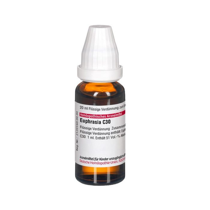 Euphrasia C30 DHU Dilution, 20 ml Lösung