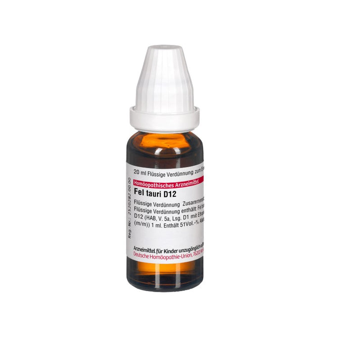 Fel tauri D12 DHU Dilution, 20 ml Lösung