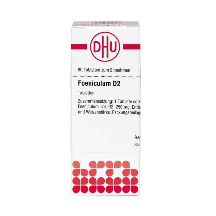 DHU Foeniculum D2 Tabletten, 80 pcs. Tablets