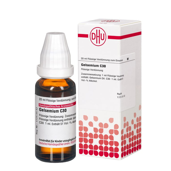 DHU Gelsemium C30 Dilution, 20 ml Lösung