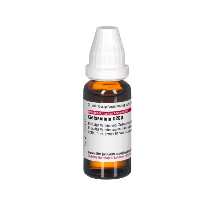 Gelsemium D200 DHU Dilution, 20 ml Lösung