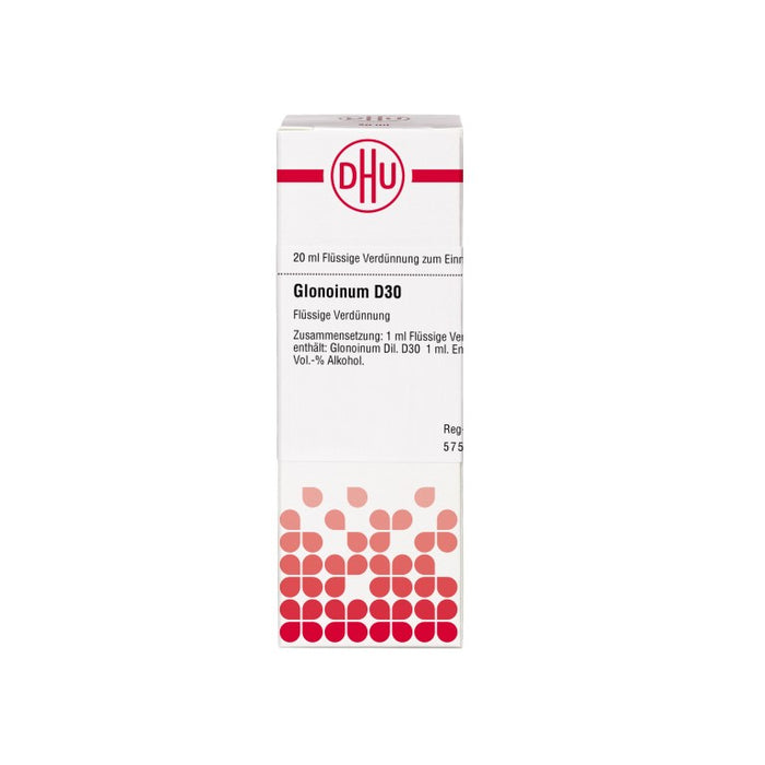 DHU Glonoinum D30 Dilution, 20 ml Lösung