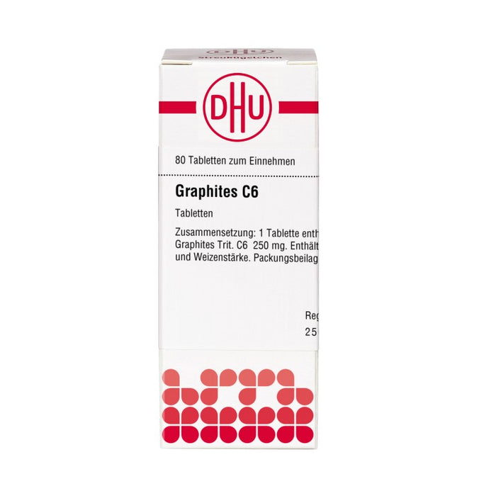 DHU Graphites C6 Tabletten, 80 pc Tablettes