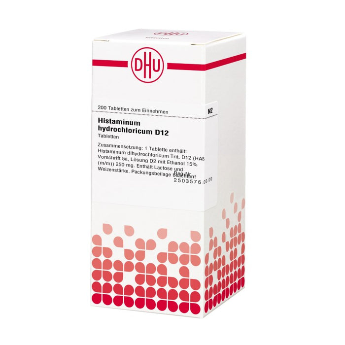 DHU Histaminum hydrochloricum D12 Tabletten, 200 St. Tabletten