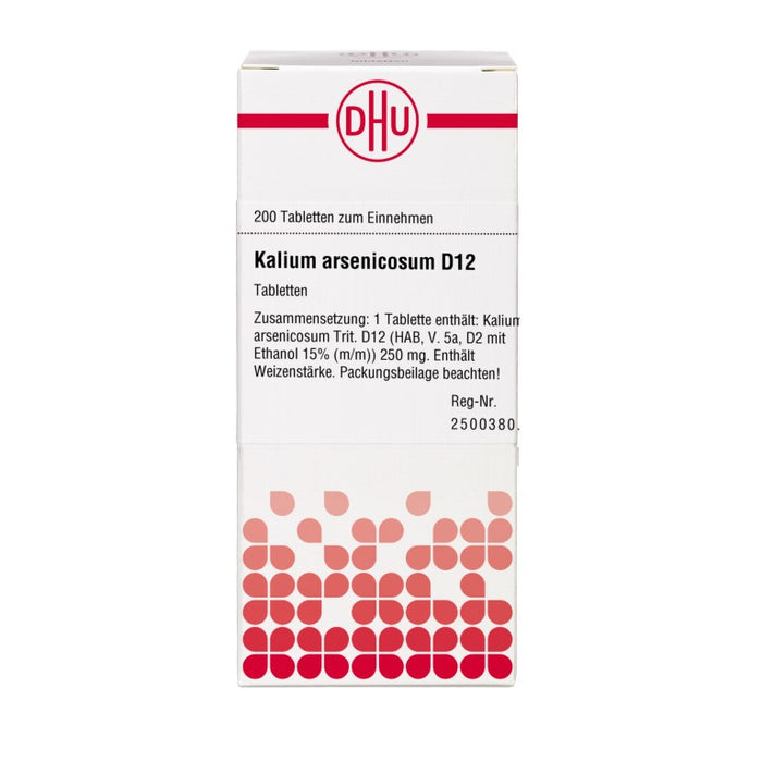 DHU Kalium arsenicosum D12 Tabletten, 200 St. Tabletten