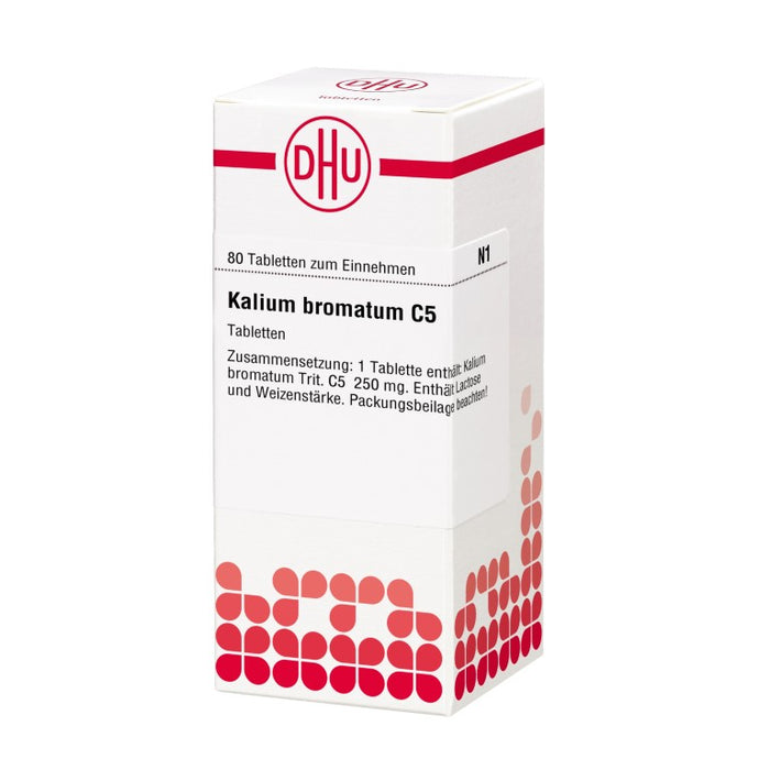 Kalium bromatum C5 DHU Tabletten, 80 St. Tabletten