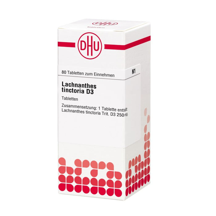 DHU Lachnanthes tinctoria D3 Tabletten, 80 pcs. Tablets