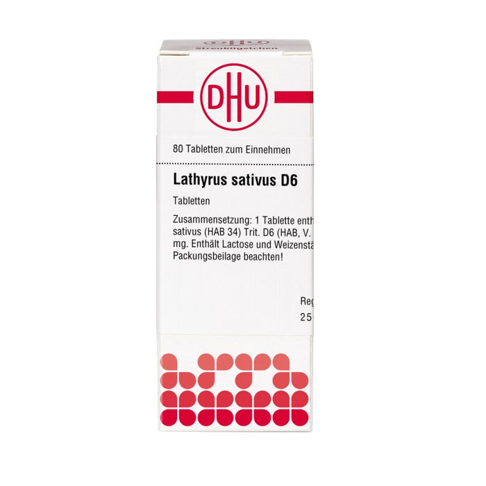 DHU Lathyrus sativus D6 Tabletten, 80 pc Tablettes