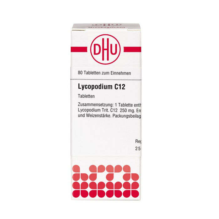 DHU Lycopodium C12 Tabletten, 80 pcs. Tablets