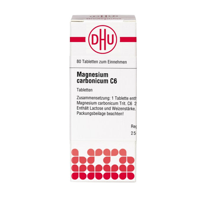 DHU Magnesium carbonicum C6 Tabletten, 80 pc Tablettes