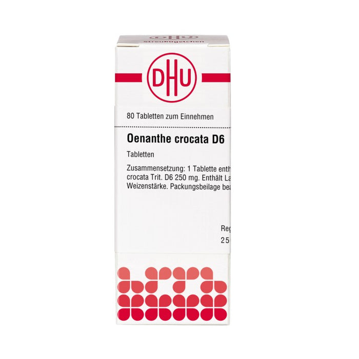 DHU Oenanthe crocata D6 Tabletten, 80 pcs. Tablets