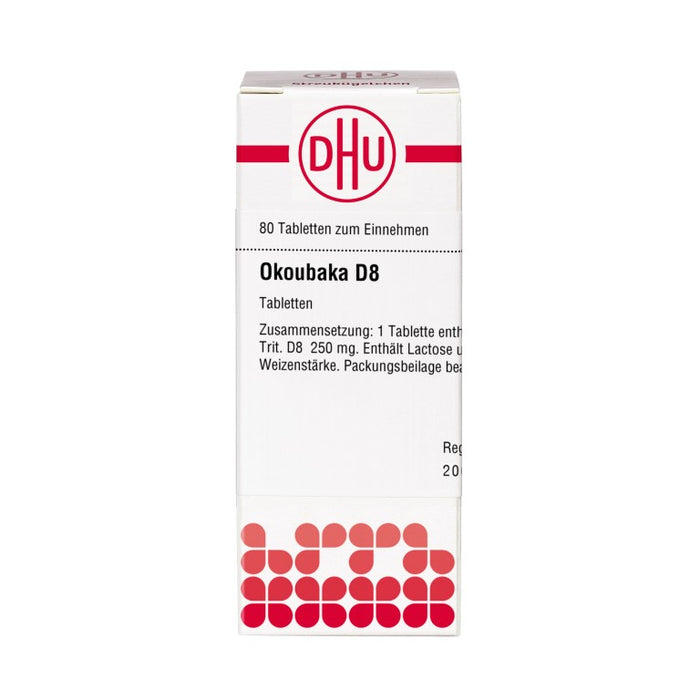 DHU Okoubaka D8 Tabletten, 80 pcs. Tablets