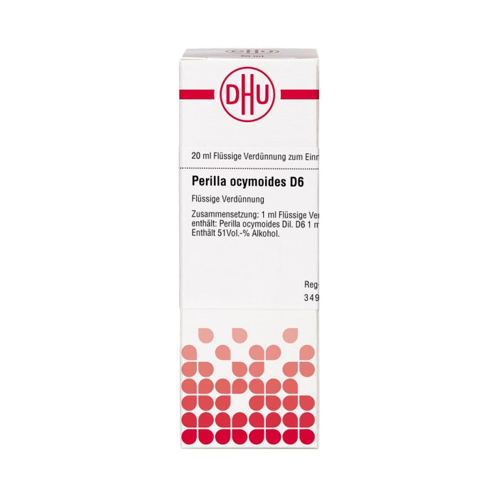 Perilla ocymoides D6 DHU Dilution, 20 ml Lösung