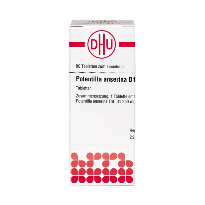 DHU Potentilla anserina D1 Tabletten, 80 St. Tabletten