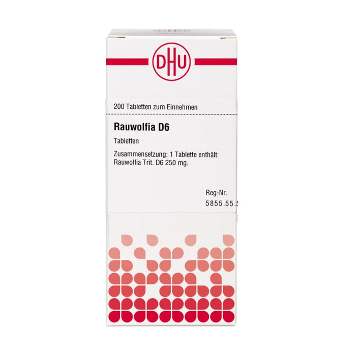 DHU Rauwolfia D6 Tabletten, 200 St. Tabletten