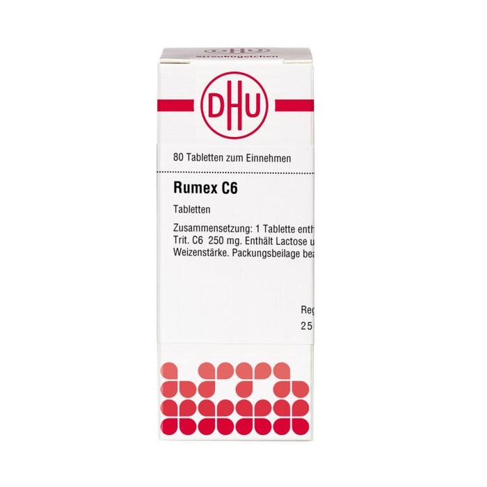 DHU Rumex C6 Tabletten, 80 pcs. Tablets