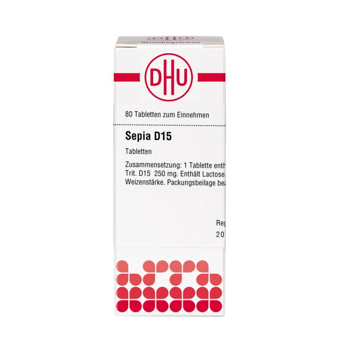 Sepia D15 DHU Tabletten, 80 St. Tabletten