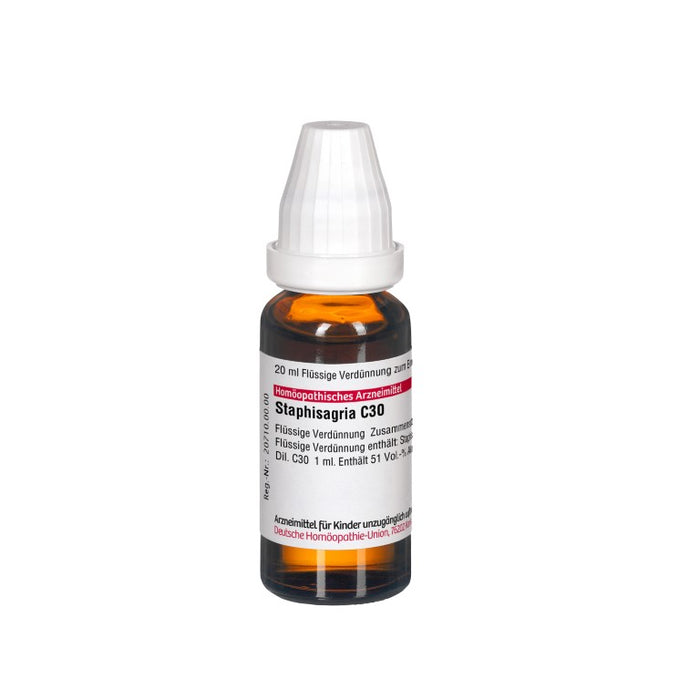 DHU Staphisagria C30 Dilution, 20 ml Lösung