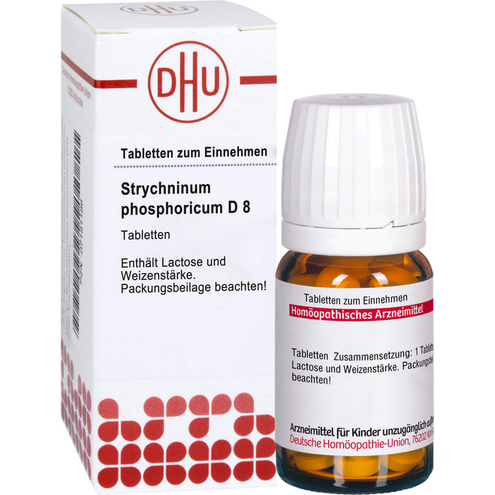 DHU Strychninum phosphoricum D8 Tabletten, 80 St. Tabletten