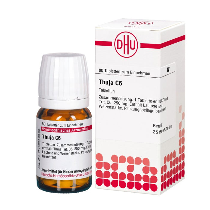 DHU Thuja C6 Tabletten, 80 pcs. Tablets