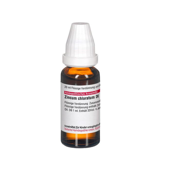 DHU Zincum chloratum D6 Dilution, 20 ml Lösung