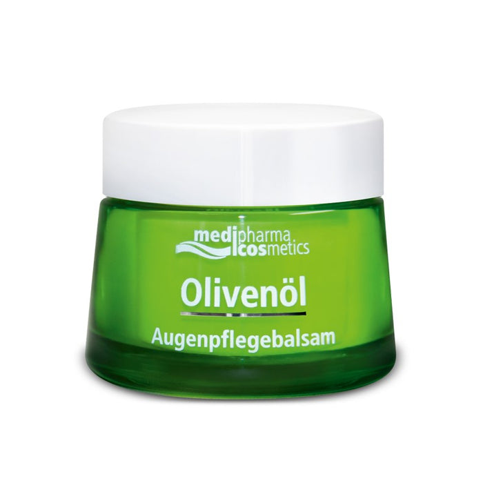 Medipharma Cosmetics Olivenöl Augenpflegebalsam bei Fältchen, Augenringen und Schwellungen, 15 ml Cream