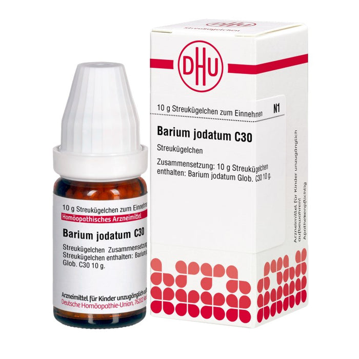 Barium jodatum C30 DHU Globuli, 10 g Globuli