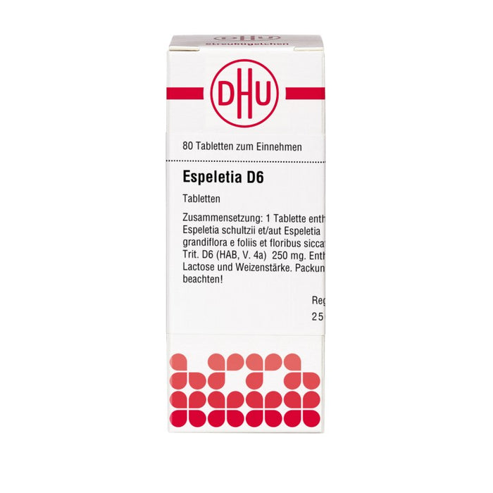 DHU Espeletia D6 Tabletten, 80 pc Tablettes