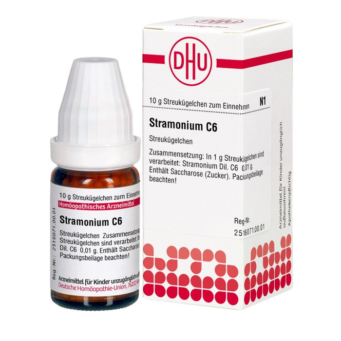 DHU Stramonium C6 Streukügelchen, 10 g Globules