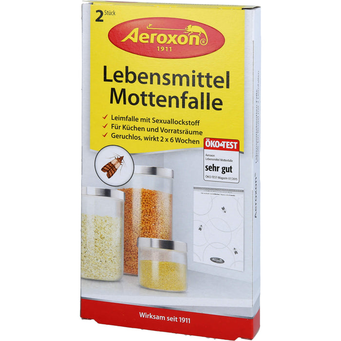 Aeroxon Lebensmittel Mottenfallen, 2 St