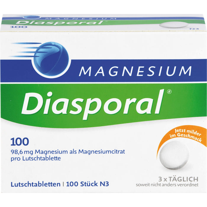 Magnesium Diasporal 100 Lutschtabletten, 100 pcs. Tablets