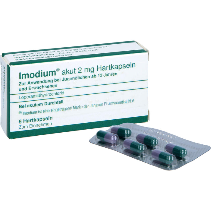 Imodium akut Kapseln Reimport Kohlpharma, 5 St. Kapseln