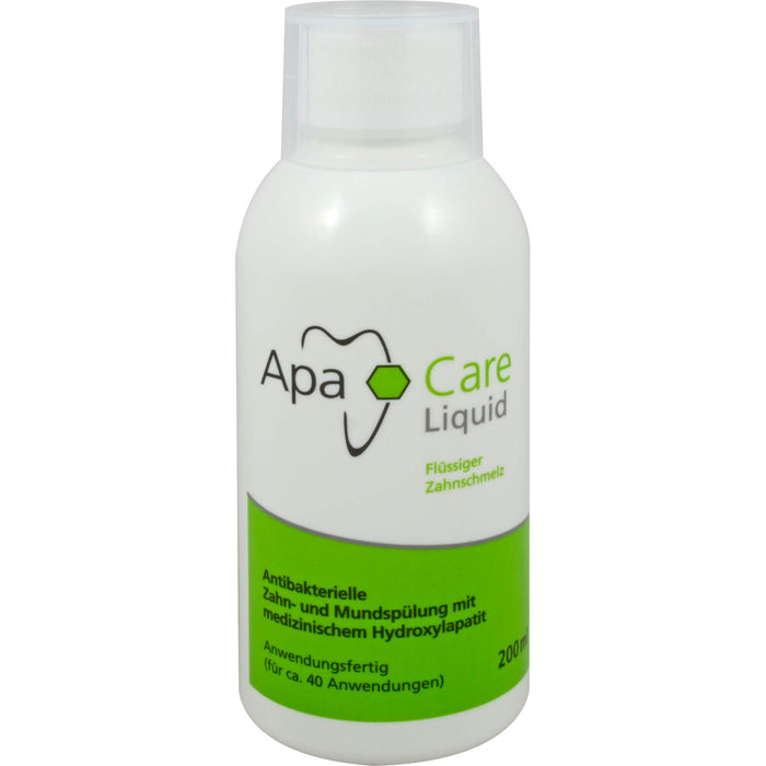 ApaCare Liquid antibakterielle Zahn- und Mundspülung, 200 ml Solution