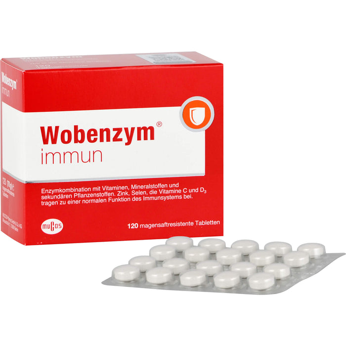 Wobenzym immun Tabletten, 120 pc Tablettes