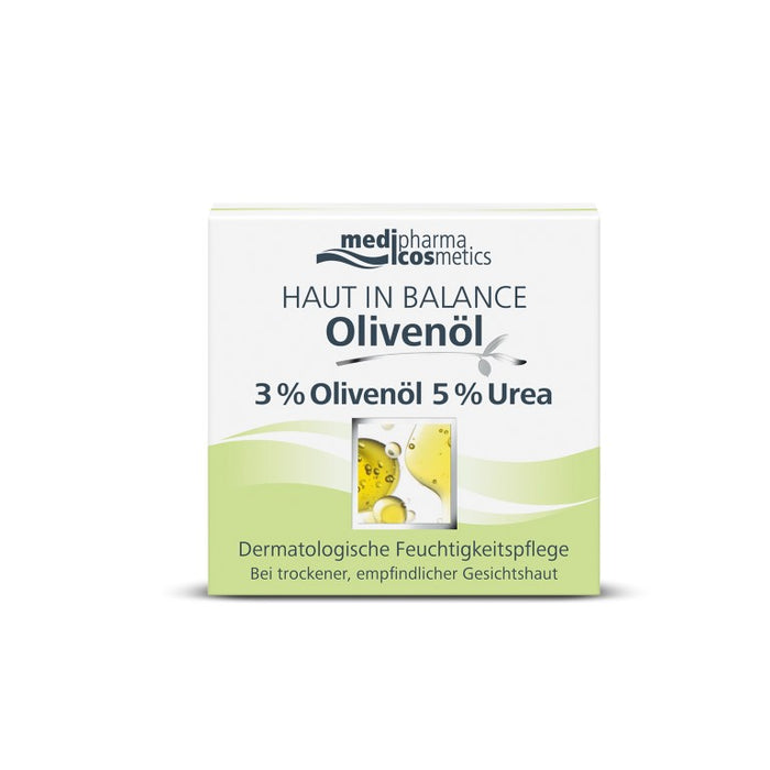 medipharma cosmetics Haut in Balance Olivenöl Feuchtigkeitspflege 3%, 50 ml Crème