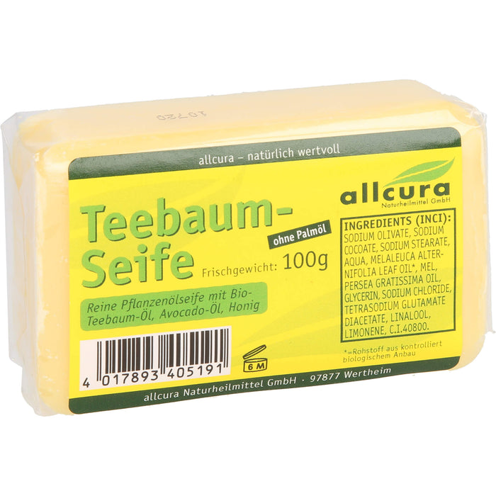 Teebaum Seife, 1 pc pain de savon