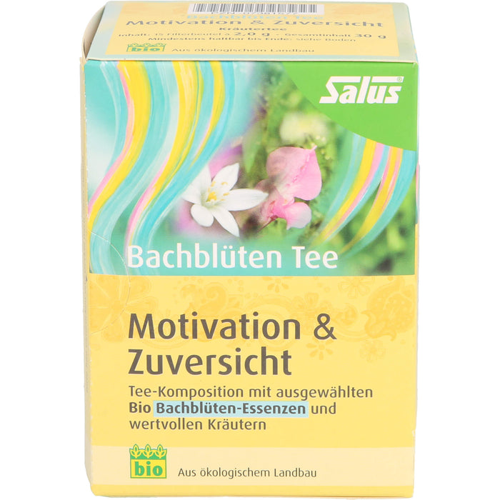 Bachblüten Tee Motivation & Zuversicht bio Salus, 15 St FBE